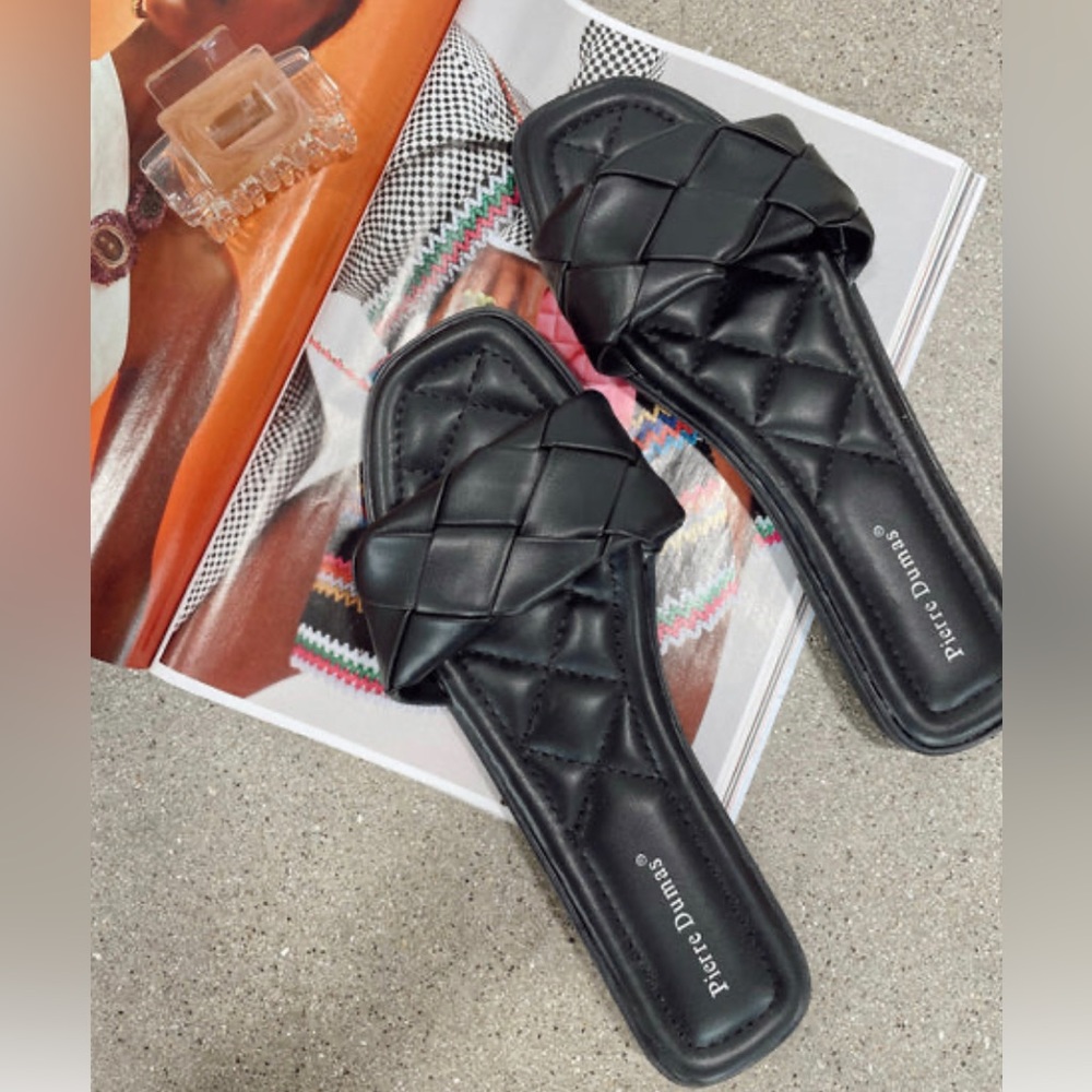 Black Britney Sandals - Pierre Dumas